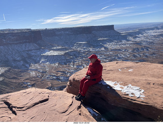 65 a1n. Utah - Canyonlands - Green River Overlook + Adam