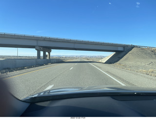 5 a1n. Utah - driving from moab to hanksville