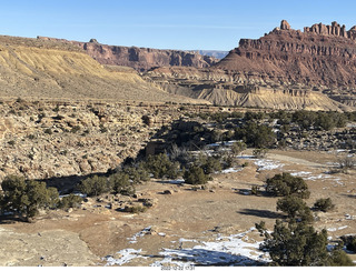 82 a1n. Utah - driving from moab to hanksville - Interstate 70 - San Rafael Reef - Black Dragon Canyon