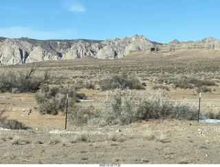 120 a1n. Utah - driving from moab to hanksville - San Rafael Reef