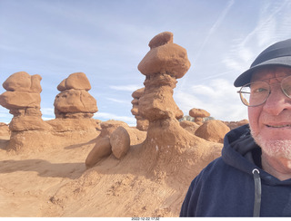 212 a1n. Utah Goblin Valley State Park - valley of goblins + Adam