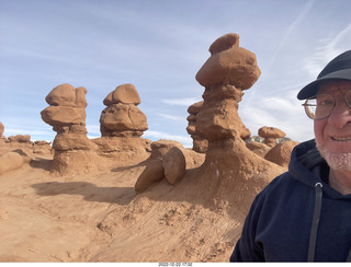 213 a1n. Utah Goblin Valley State Park - valley of goblins + Adam