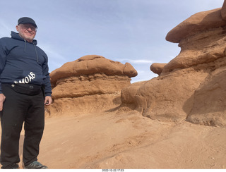 241 a1n. Utah Goblin Valley State Park - valley of goblins + Adam