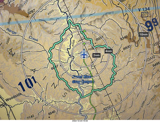 45 a1n. aerial - canyonlands - my glide range and, in this area, my life expentancy