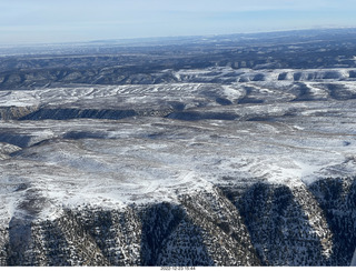 58 a1n. aerial - canyonlands - Green River, Desolation Canyon, Book Cliffs
