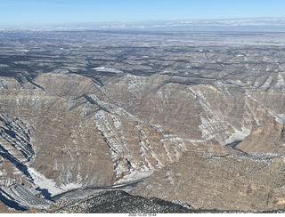 76 a1n. aerial - canyonlands - Green River, Desolation Canyon, Book Cliffs