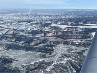 81 a1n. aerial - canyonlands - Green River, Desolation Canyon, Book Cliffs