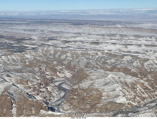 84 a1n. aerial - canyonlands - Sand Wash airstrip area
