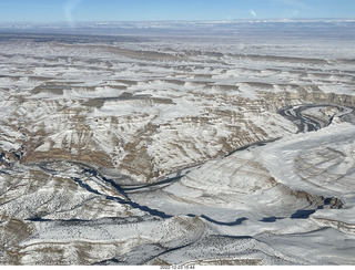 88 a1n. aerial - canyonlands - Sand Wash airstrip area