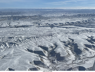 104 a1n. aerial - canyonlands - Sand Wash airstrip area