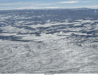 154 a1n. aerial - canyonlands - Green River, Sand Wash airstrip area