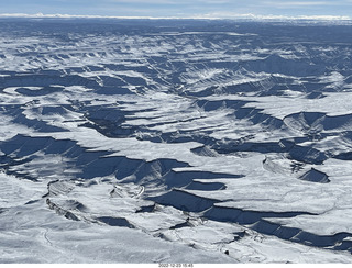 160 a1n. aerial - canyonlands - Green River, Sand Wash airstrip