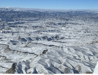 167 a1n. aerial - canyonlands - Green River, Sand Wash airstrip area