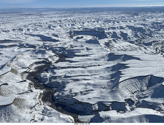 170 a1n. aerial - canyonlands - Green River, Sand Wash airstrip area