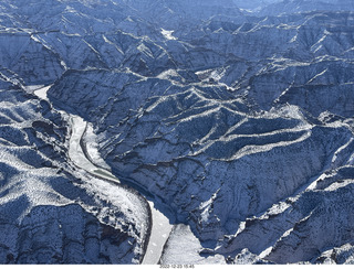 176 a1n. aerial - canyonlands - Green River, Desolation Canyon, Book Cliffs