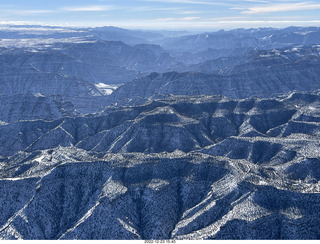 181 a1n. aerial - canyonlands - Green River, Desolation Canyon, Book Cliffs