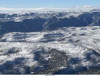 187 a1n. aerial - canyonlands - Green River, Desolation Canyon, Book Cliffs