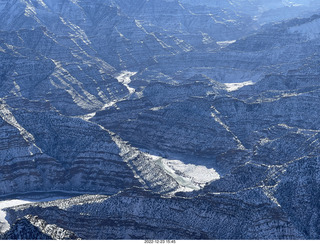 190 a1n. aerial - canyonlands - Green River, Desolation Canyon, Book Cliffs