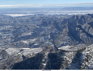 207 a1n. aerial - canyonlands - Green River, Desolation Canyon, Book Cliffs
