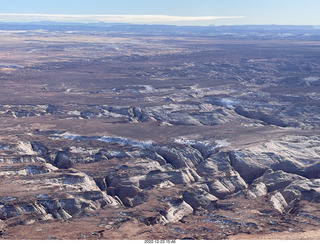 235 a1n. aerial - canyonlands - Angel Point airstrip area