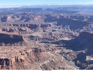 267 a1n. aerial - canyonlands - dirty devil to happy canyon