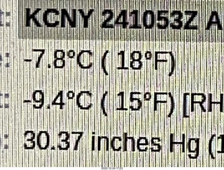 3 a1n. the translation converted to Fahrenheit and rounded them off and converted them back