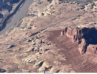 108 a1n. aerial - Hite airstrip (UT03)