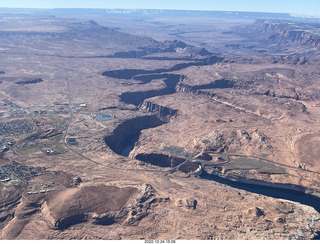 145 a1n. aerial - Colorado River near Page