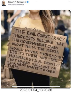 Facebook - the real conspiracy theorists...