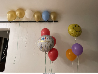 my birthday floral arrangement from Olga and Anthony