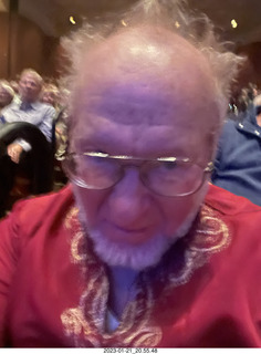 my cat Jane atop my chair