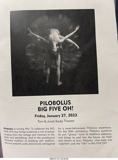Mesa Arts Center - Pilobolus dance - Big Five Oh!