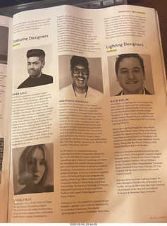 Philadelphia Ballet - Forward Motion - program