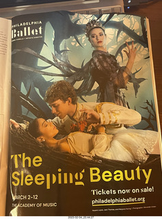 Philadelphia Ballet - Sleeping Beauty brochure