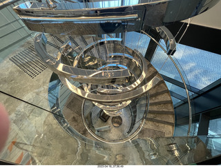 13 a1s. Astro Trails - Perth hotel lobby sculpture