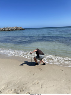 96 a1s. Astro Trails - Perth tour - Indian Ocean beach + Adam