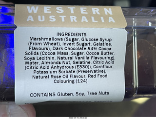 29 a1s. Astro Trails - wine-tasting tour - chocalate store - ingredients