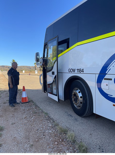 17 a1s. Astro Trails - Exmouth bus