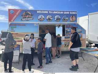 46 a1s. Astro Trails - Australia - sand dunes kiosk