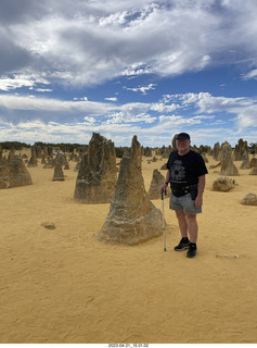 146 a1s. Astro Trails - Australia - Pinnacle park + Adam