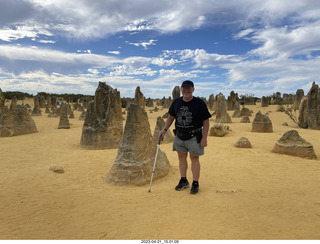 149 a1s. Astro Trails - Australia - Pinnacle park + Adam