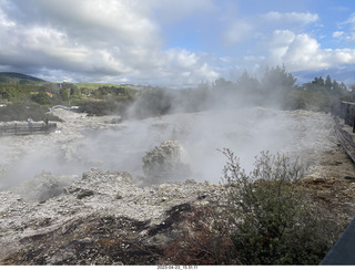 234 a1s. New Zealand - Hell's Gate - mud and thermal walk