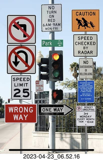 288 a1s. Facebook - lots of signs