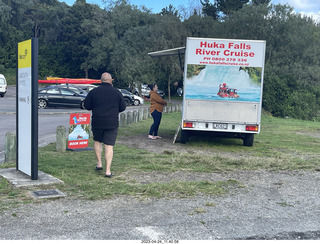 28 a1s. New Zealand - Huka Falls RIver Cruise + Breviss
