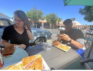 NH2T 5K Kangoo race - Heather and toilet paper