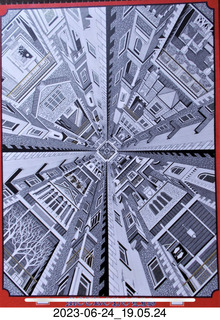 Facebook - Escher - city buildings