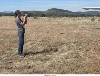 Young - Diane taking a picture