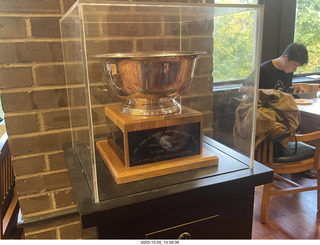 Princeton University - Fine Hall - Math Teatime - the Fred Almgren Relay trophy