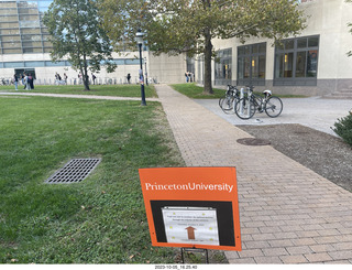 Princeton University - Fine Hall - Math Teatime - weird shape sculpture