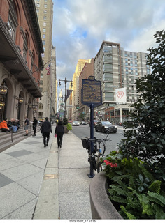 Philadelphia sidewalk